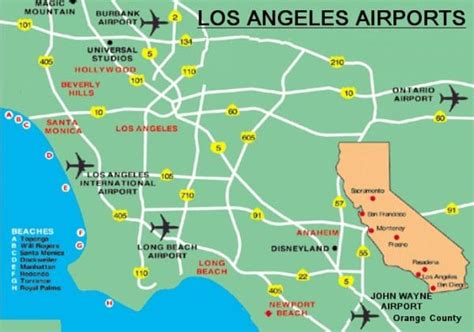 Distance between Anaheim, CA and LAX Airport.